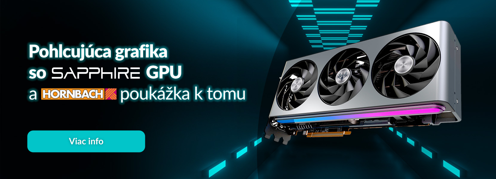 Hornbach poukážka k nákupu Sapphire GPU