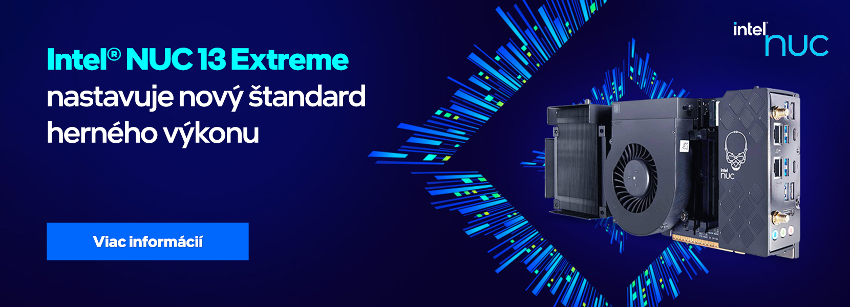 Intel NUC 13 Extreme nastavuje nový štandard herného výkonu